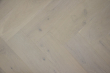 Natural Engineered Flooring Oak Herringbone Bianco Hardwax Oiled 16/4mm By 140mm By 580mm HB041 3