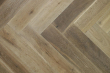 Natural Engineered Flooring Oak Herringbone Smoked White UV Washed 10/3mm By 120mm by 600mm HB058 1