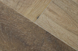 Natural Engineered Flooring Oak Herringbone Smoked White UV Washed 10/3mm By 120mm by 600mm HB058 8