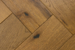 Natural Engineered Flooring Oak Herringbone Dark Smoked Brushed UV Oiled 14/3mm By 90mm By 600mm HB062 3
