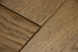 Natural Engineered Flooring Oak Herringbone Light Smoked Brushed UV Oiled 14/3mm By 90mm By 600mm HB063 6