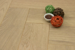 Prime Engineered Flooring Oak Herringbone Raw Blanco UV Oiled 15/4mm By 120mm By 600mm HB073 0