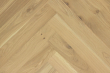 Natural Engineered Flooring Oak Herringbone Non Visible Uv Oiled Non-Beveled 10/3mm By 70mm By 490mm HB082 2