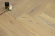Natural Engineered Flooring Oak Bespoke  Herringbone Silver Tiger Hardwax Oiled 16/4mm By 120mm By 580mm HB030 11