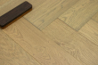 Natural Engineered Flooring Oak Herringbone Roma Brushed UV Oiled 15/4mm By 125mm By 600mm FL3989 9
