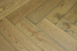 Natural Engineered Flooring Oak Herringbone Cognac Brushed UV Oiled 15/4mm By 125mm By 600mm FL4105 9