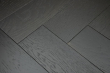 Natural Engineered Flooring Oak Herringbone Jet Black Brushed UV Oiled 15/4mm By 125mm By 600mm FL3988 6