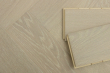 Prime Engineered Flooring Oak Herringbone Polar White Brushed UV Matt Lacquered 14/3mm By 98mm By 790mm FL3937 8