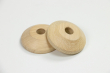 Pair of Oak Unfinished Pipe Covers 10mm AC289 0