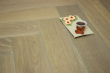Natural Engineered Flooring Oak Bespoke  Herringbone Silver Tiger Hardwax Oiled 16/4mm By 120mm By 580mm HB030 20