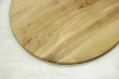 European Oak Unfinished Round Kitchen Table Top 40mm By 650mm TB001 3