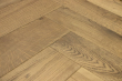 Natural Engineered Flooring Oak Herringbone Cognac Uv Lacquered 16/4mm By 100mm By 500mm FL4430 3