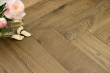 Natural Engineered Flooring Oak Herringbone Cognac Uv Lacquered 16/4mm By 100mm By 500mm FL4430 1