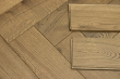 Natural Engineered Flooring Oak Herringbone Cognac Uv Lacquered 16/4mm By 100mm By 500mm FL4430 4