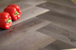 Natural Engineered Flooring Oak Bespoke Click Herringbone Boca Brushed Uv Lacquered 12/3mm By 120mm By 550mm FL4557 3