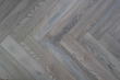 Cosmo Grey Herringbone Laminate Flooring 12mm By 101mm By 606mm LM084 4