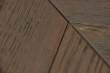 Natural Engineered Flooring Oak Chevron Black Tea Light Brushed UV Oiled 15/4mm By 90mm By 600mm FL3911 7