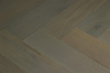 Natural Engineered Flooring Oak Herringbone Antique Grey Hardwax Oiled 16/4mm By 120mm By 580mm HB033 3