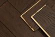Natural Engineered Flooring Oak Herringbone Black Tea Brushed UV Oiled 15/4mm By 90mm By 600mm FL3917 4