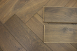 Natural Engineered Flooring Oak Herringbone Cemento Hardwax Oiled 16/4mm By 120mm By 580mm HB031 9
