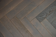 Natural Engineered Flooring Oak Herringbone Espresso Piccolo Brushed UV Oiled 15/4mm By 80mm By 500mm HB047 6