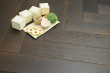 Natural Engineered Flooring Oak Herringbone Espresso Piccolo Brushed UV Oiled 14/3mm By 90mm By 600mm HB049 5