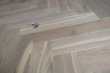 Natural Engineered Flooring Oak Bespoke  Herringbone Silver Tiger Hardwax Oiled 15/3mm By 100mm By 600mm HB055 2