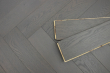 Natural Engineered Flooring Oak Herringbone Slate Grey Brushed UV Lacquered 15/4mm By 90mm By 600mm FL2917 9