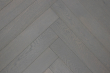 Natural Engineered Flooring Oak Herringbone Slate Grey Brushed UV Lacquered 15/4mm By 90mm By 600mm FL2917 7