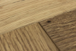 Natural Engineered Flooring Oak Herringbone Light Smoked Brushed UV Oiled 14/3mm By 90mm By 600mm FL3726 9