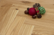 Natural Engineered Flooring Oak Herringbone UV Lacquered No Bevel 11/3.6mm By 70mm By 490mm HB039 2