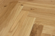 Natural Engineered Flooring Oak Herringbone UV Lacquered No Bevel 10/3mm By 70mm By 490mm HB078 1
