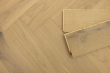 Natural Engineered Flooring Oak Herringbone White Cream UV Oiled 14/3mm By 100mm By 600mm HB072 11