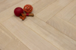Natural Engineered Flooring Oak Herringbone White UV Oiled 14/3mm By 120mm By 600mm HB077 11
