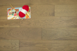 Natural Engineered Flooring Oak Roma Brushed UV Oiled 14/3mm By 190mm By 400-1500mm FL3935 4