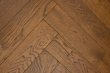 Natural Engineered Flooring Oak Herringbone Coffee Brushed UV Oiled 14/3mm By 120mm By 600mm FL3564 7