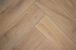 Natural Engineered Flooring Oak Bespoke  Herringbone Coral Deep Br Hardwax Oiled 16/4mm By 120mm By 580mm HB060 6