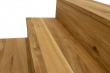 Oak Solid Full Stave Step Unfinished 40mm By 1000mm By 240-300mm ACS273 2