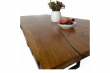 European Oak Dining Room Table Top LiVe Edge UV Lacquered (with Resin) 35mm By 1030mm By 3040mm TB022 1