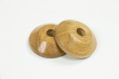 Pair of Oak Lacquered Pipe Covers 10mm AC290 0