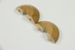 Pair of Oak Lacquered Pipe Covers 10mm AC290 3