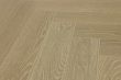 Prime Engineered Flooring Oak Herringbone Barcelona Brushed UV Matt Lacquered 14/3mm By 98mm By 490mm FL4104 4