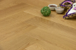 Prime Engineered Flooring Oak Herringbone Brushed UV Semi Matt Lacquered 14/3mm By 98mm By 490mm FL4055 2