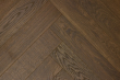 Prime Engineered Flooring Oak Herringbone Dark Smoked Brushed UV Oiled 14/3mm By 97mm By 582mm FL2378 6