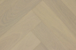 Prime Engineered Flooring Oak Herringbone Double White Brushed UV Lacquered 14/3mm By 98mm By 588mm FL3153 3