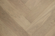 Prime Engineered Flooring Oak Herringbone Sunny White Brushed UV Oiled 14/3mm By 98mm By 590mm FL2826 2