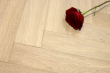 Prime Engineered Flooring Oak Herringbone Sunny White Brushed UV Oiled 14/3mm By 97mm By 582mm FL2374 2