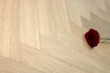 Prime Engineered Flooring Oak Herringbone Sunny White Brushed UV Oiled 14/3mm By 97mm By 790mm FL2452 2