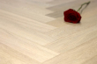 Prime Engineered Flooring Oak Herringbone Sunny White Brushed UV Oiled 14/3mm By 97mm By 582mm FL2374 4