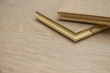 Prime Engineered Flooring Oak Herringbone White UV Oiled 14/3mm By 98mm By 490mm FL4124 5
